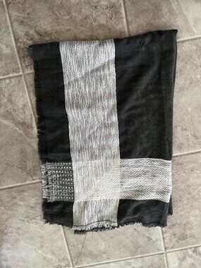 A New Day Large Cotton Blend Scarf Wrap